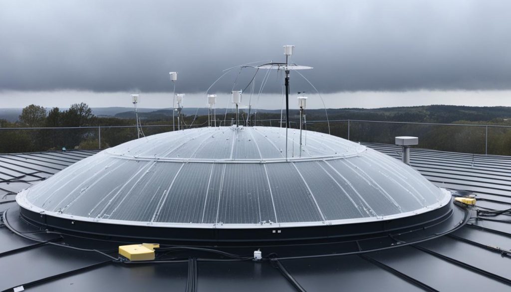 Lichtkoepel plat dak
